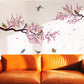 Tree Branch Birds Flying Wall Decal