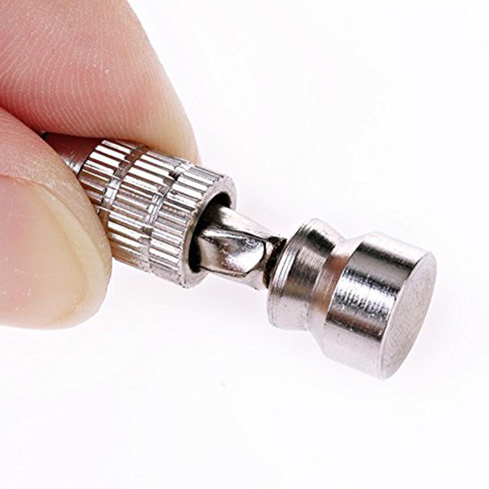 20 PCS Stainless Steel Precision Pin Vise Hand Drill Set Manual Pin Vise Set for Model Craft DIY