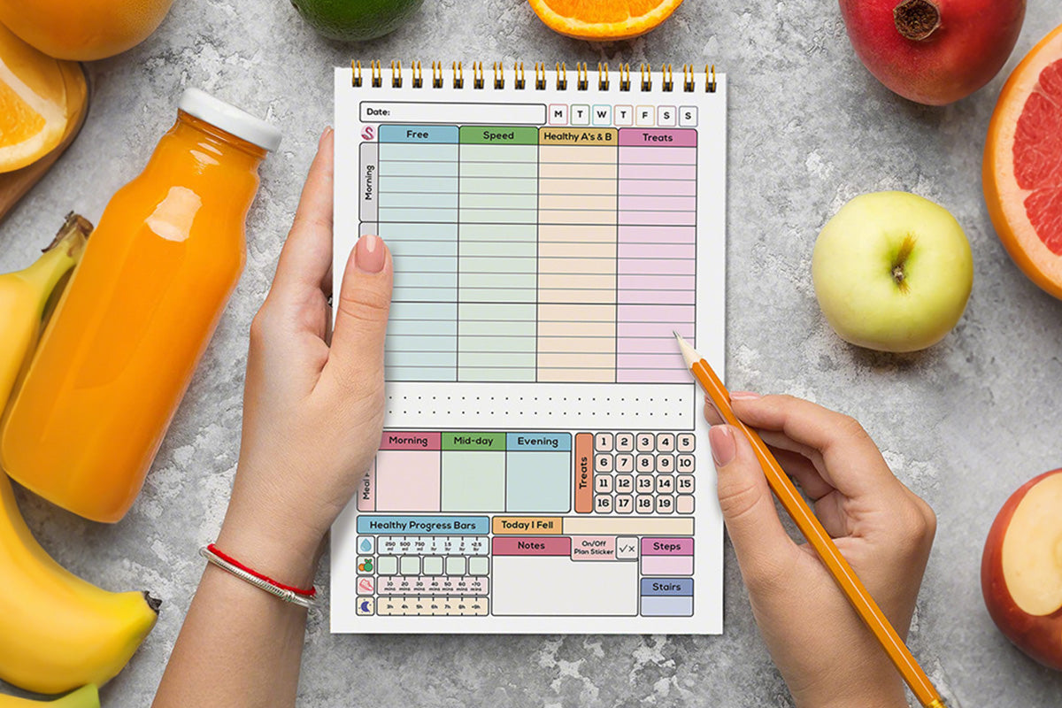 A5 Calorie Tracker Journal Food Diary Meal Log Book
