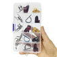 15PCS Finger Pick Set Guitar Picks With 15 Grid Case Storage Box