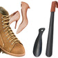 2 Pcs Metal Long Handle Shoe Horn Set for Men and Women