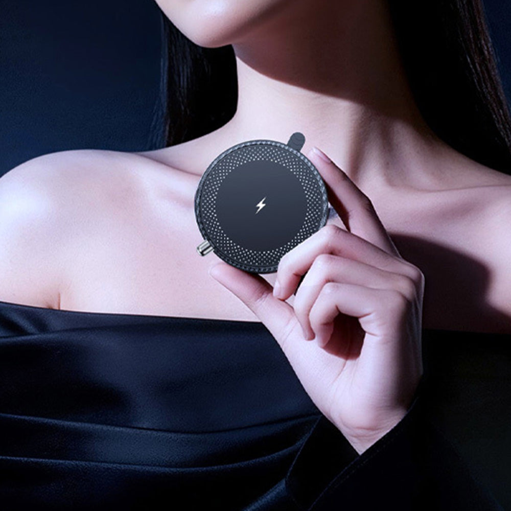 15W Car Charger Vacuum Suction Foldable Phone Mount for Dashboard