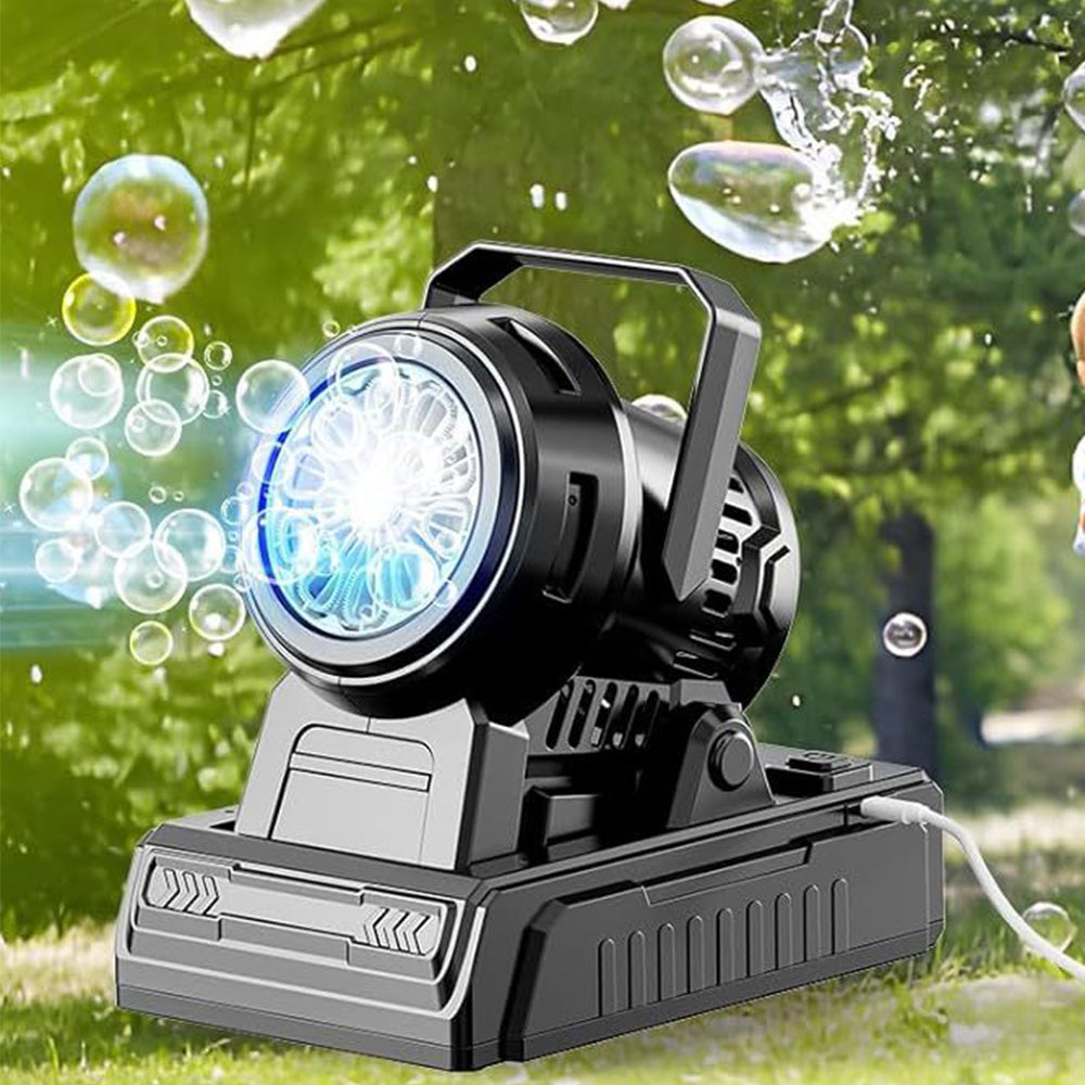 Electric Automatic Bubble Machine Bubble Blow Maker For Party Birthday Wedding