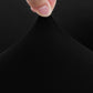 Water-Resistant Stretch Computer Office Chair Cover Durable Zipper Design-Black