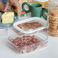Refrigerator Food Storage Container with Airtight Lid