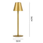 Cordless LED Touch Desk Lamp