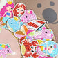 DIY Mermaid Rhinestone Painting Keychain Kits Unicorn Christmas Rhinestone Painting Kit Christmas Tree Hanging Ornaments
