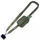 2-in-1 Phone Crossbody Strap Clear Window Card Wallet Pouch Travel Adjustable Shoulder Strap Bag