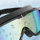 Two Swim Goggles Wide View Swimming Goggles Anti-Fog Pool Goggles for Adult