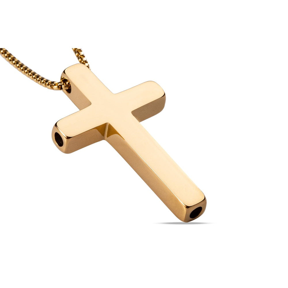 Meditation Necklace Cross Necklace Stress Reducing Breathing Necklace