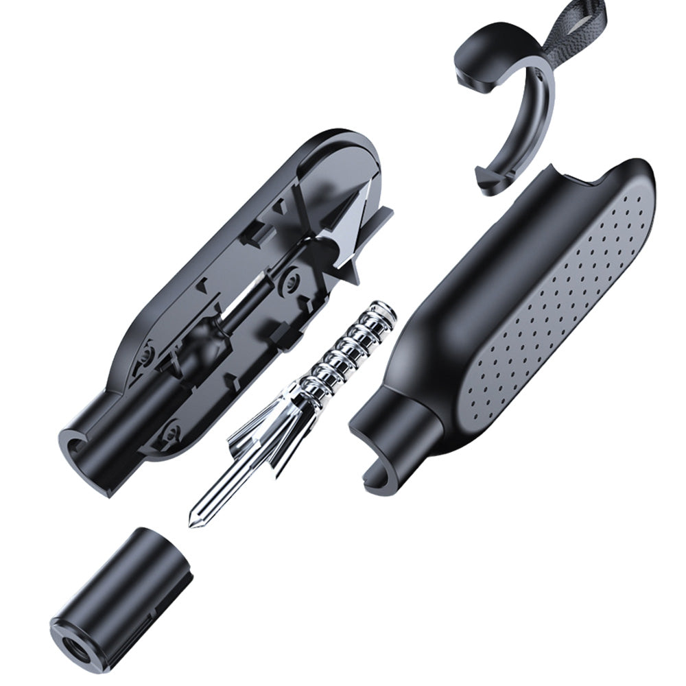 2 in 1 Car Emergency Escape Tool Glass Breaker Safety Hammer belt Cutter