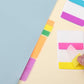 Colored Sticky Index Tabs Page Markers for Books Binders and Notebooks