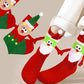 4-Pairs Funny Holding Hands Christmas Socks