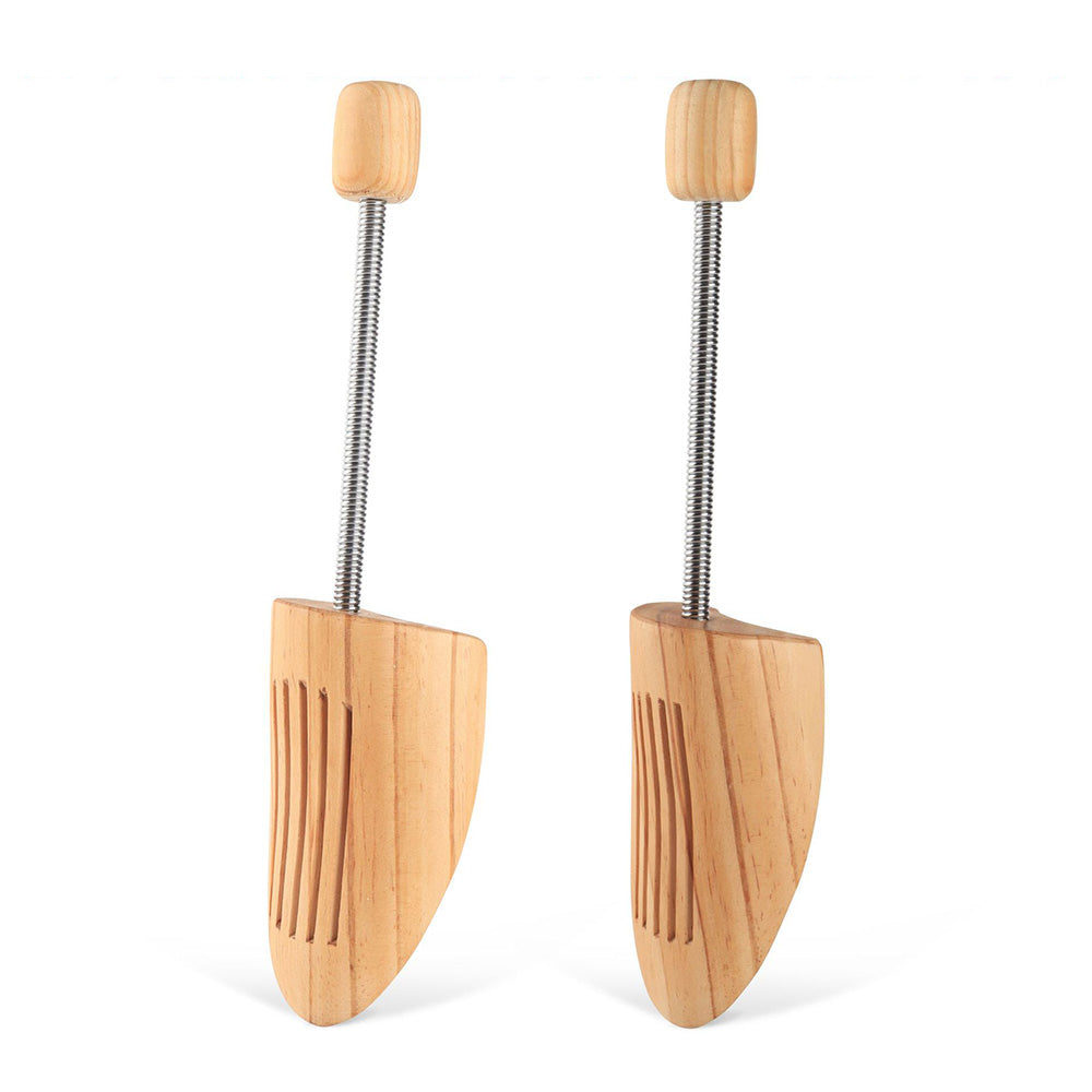1 Pair Adjustable Engineered Wood Shoe Stretchers Shoe Trees for Men Women