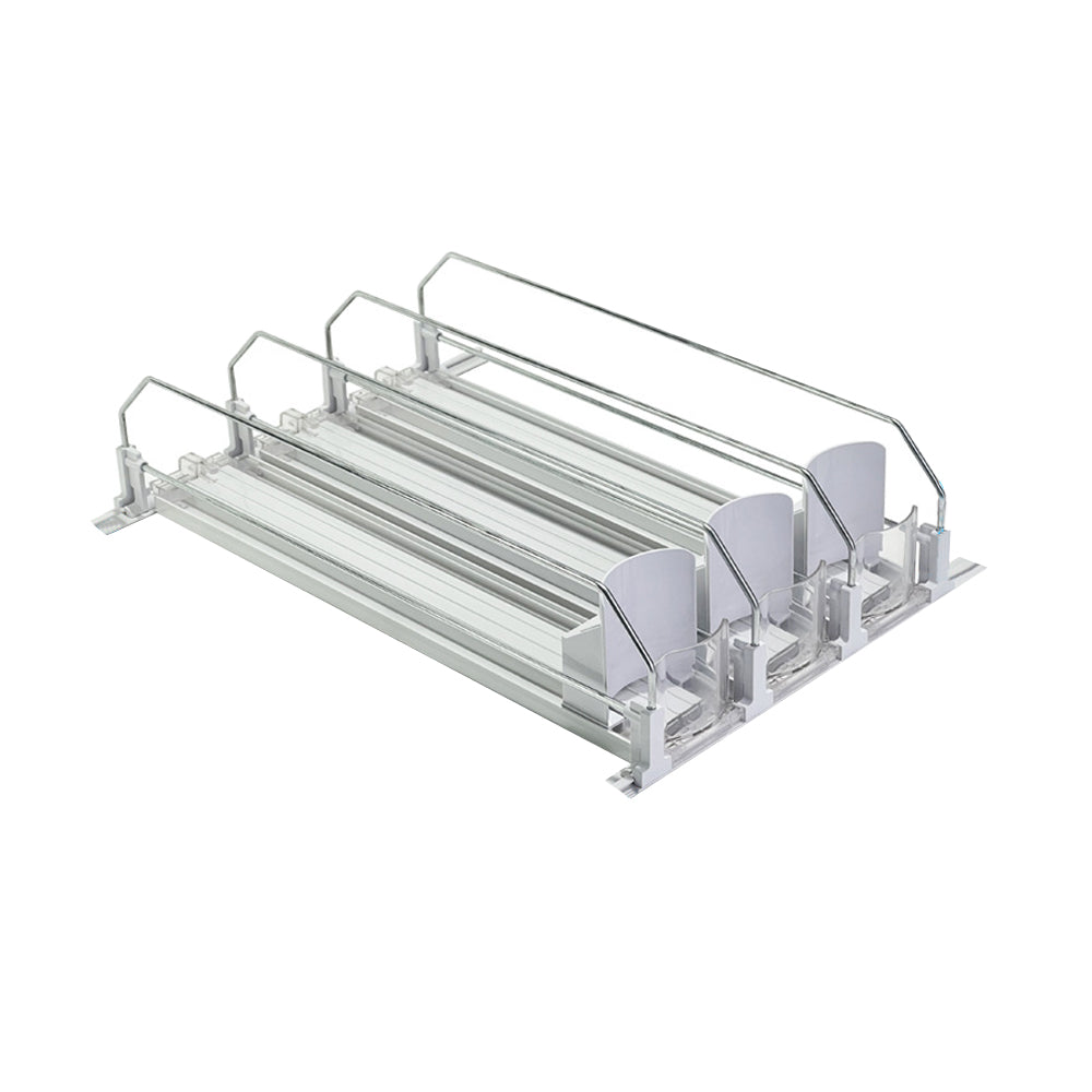Drink Organizer for Fridge Automatic Pusher Glide Soda Can Dispenser