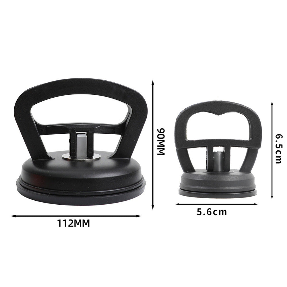 2 Piece Handheld Suction Cup Automotive Dent Puller Set in Two Sizes