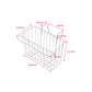 Stainless Steel Kitchen Sink Hanging Storage Basket Rack with Crossbar Rack