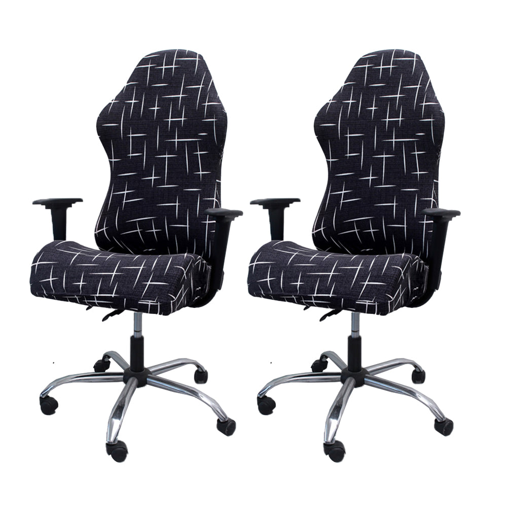 Printed Ergonomic Office Computer Game Chair Covers