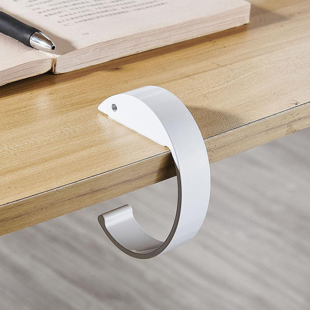 2Pcs C Shape Purse Hook for Table Handbag Hanger for Desk