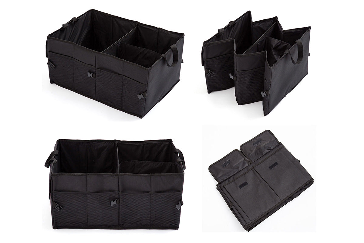 Car Trunk Organizer Collapsible Multi-Compartment Car Boot Organizer For Car Tool