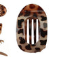 4-Piece Flat Hair Claw Clips Set for Women Strong Hold Styling