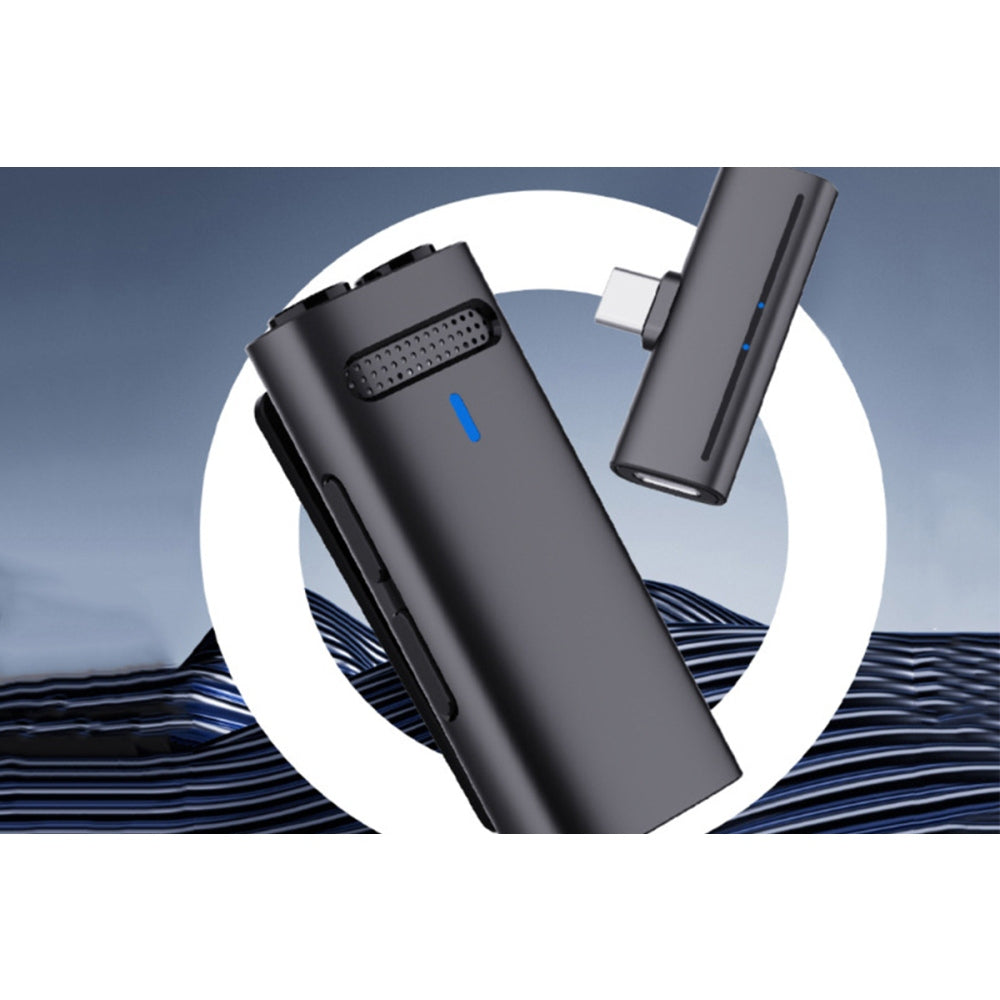 Wireless Microphone for iPhone Android Lav Mic Noise Reduction for Video Recording Vlog