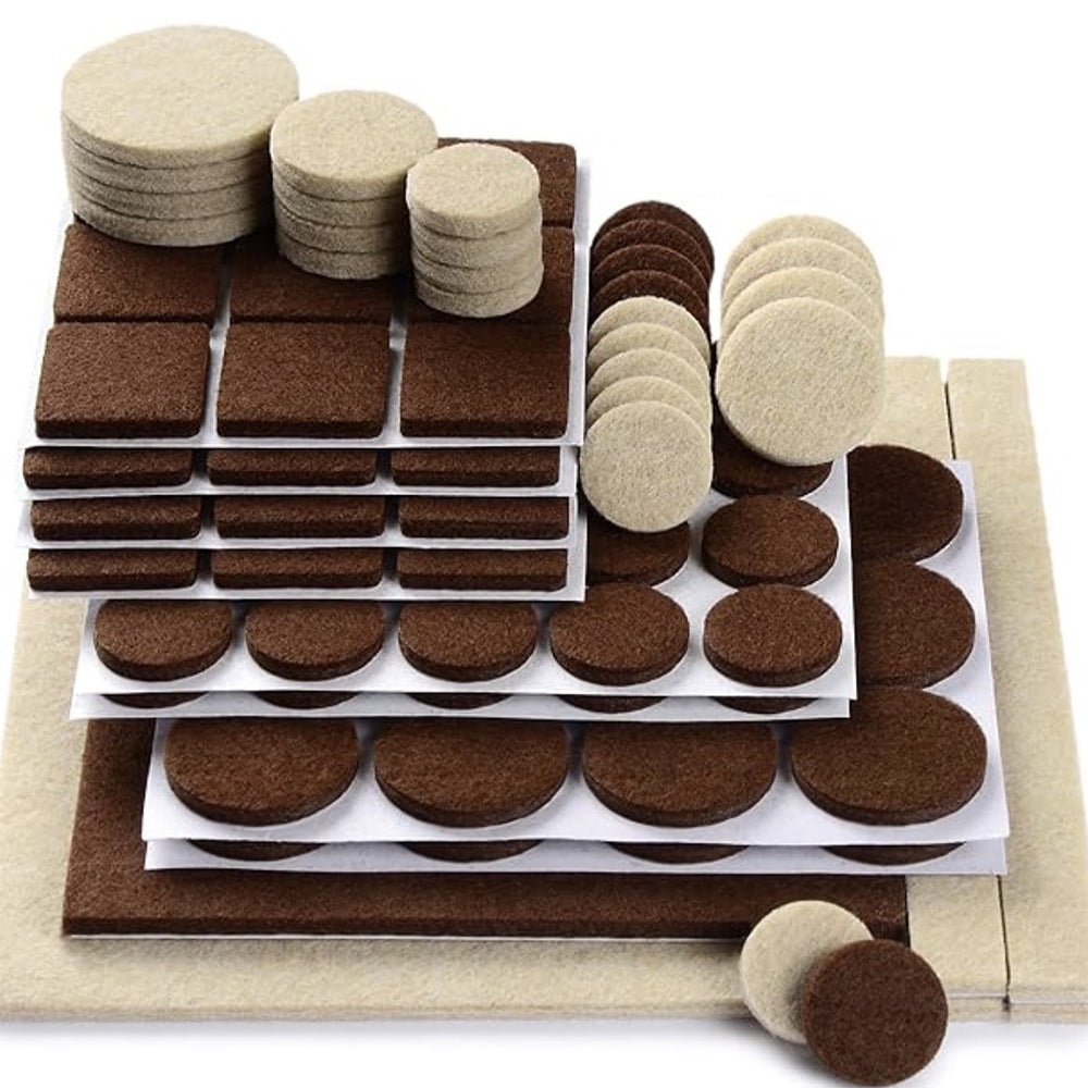 133 Pack Furniture Pads Felt Pads Furniture Feet Wood Floor Protectors
