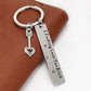 Best Friend Keychain Stainless Steel Key Chain
