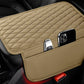 Microfiber Leather Car Center Console Cover Car Arm Rest Cover with 2 Storage Bags