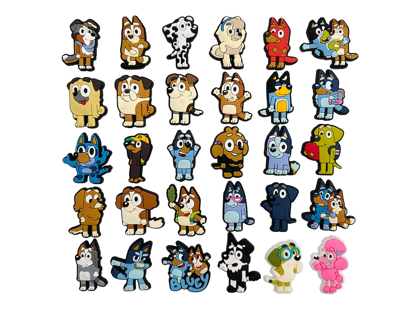Bluey's Family Inspired DIY Shoe Charms