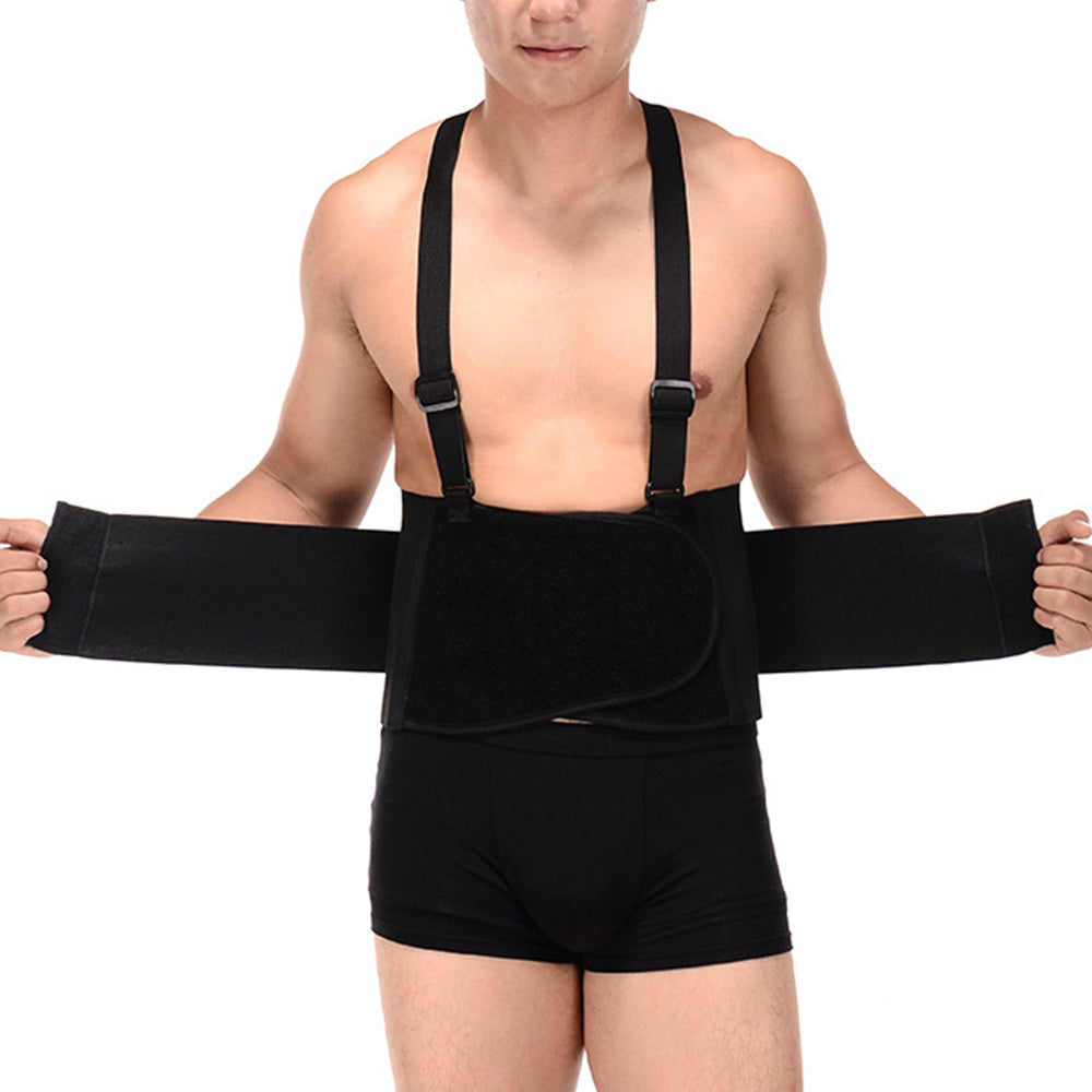 Back Brace Support 360-degree Belt Adjustable Lumbar for Heavy Lifting Work Protector