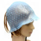 Reusable Silicone Hair Highlighting Cap with Stainless Steel Hook