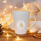 2 Rolls 1000 Gold Foil Clear Round Christmas Stickers