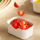 Divided Serving Tray with Lid and Handle Snack Box Container