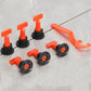 50 PCS Tile Leveling System Kit with Wrench Reusable Tile Leveling Clips for Tile Installation