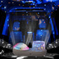 Ocean Star Projector Night Light Rotating Galaxy Bedroom Lamp