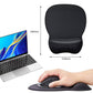 Ergonomic Mouse Pad with Silicone Wrist Rest for Wrist Comfort