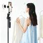 Vlogging Kit with AI Tracking Tripod 2 Lights 2 Mics for iPhone Android Camera