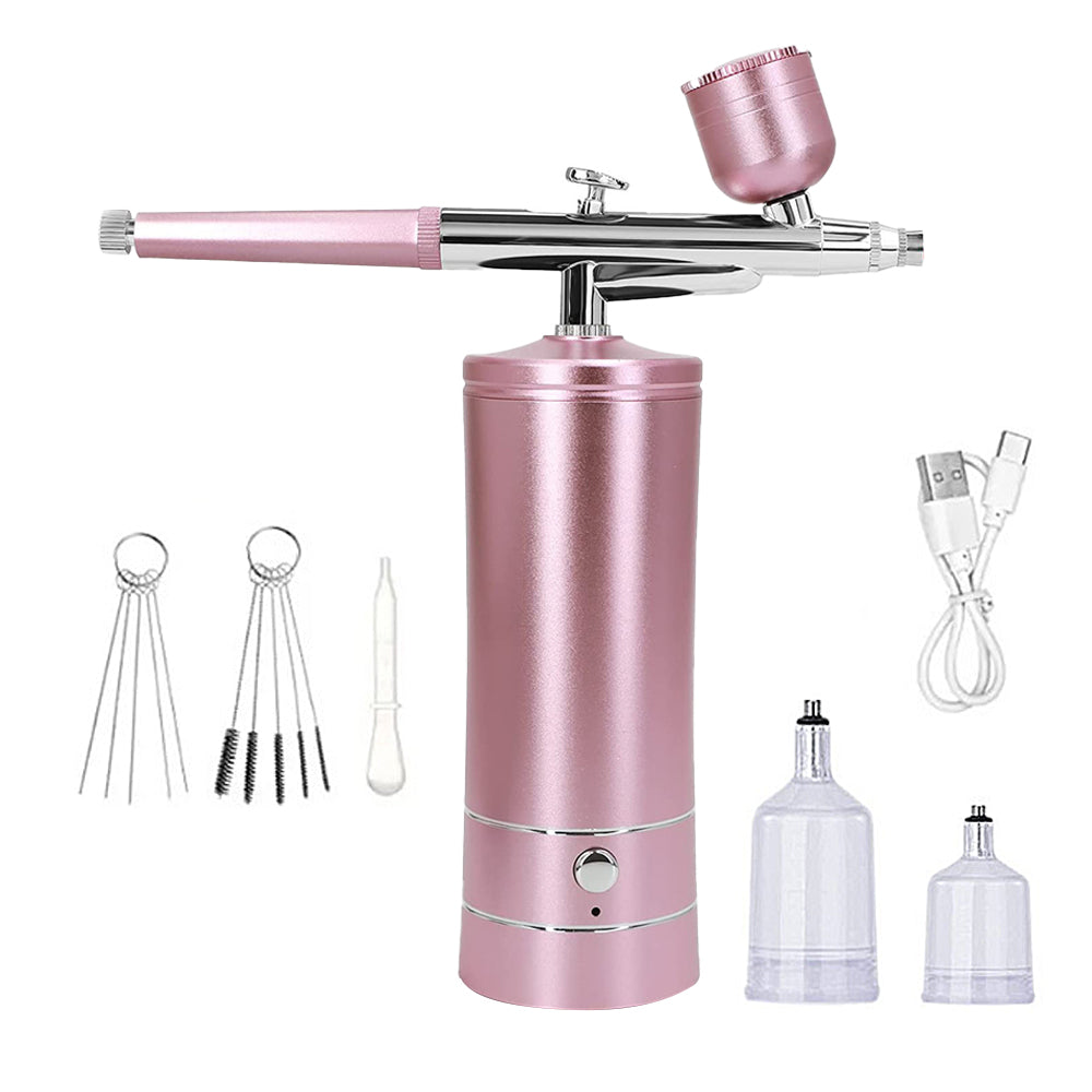 Portable Airbrush Kit with Compressor for Nails Manicure Art Cake Painting Makeup