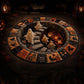 3D Round Non Slip Soft Halloween Rug for Living Room Bedroom-Style 1
