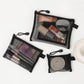 8 Piece Black Mesh Travel Organizer Bag Set in 4 Sizes