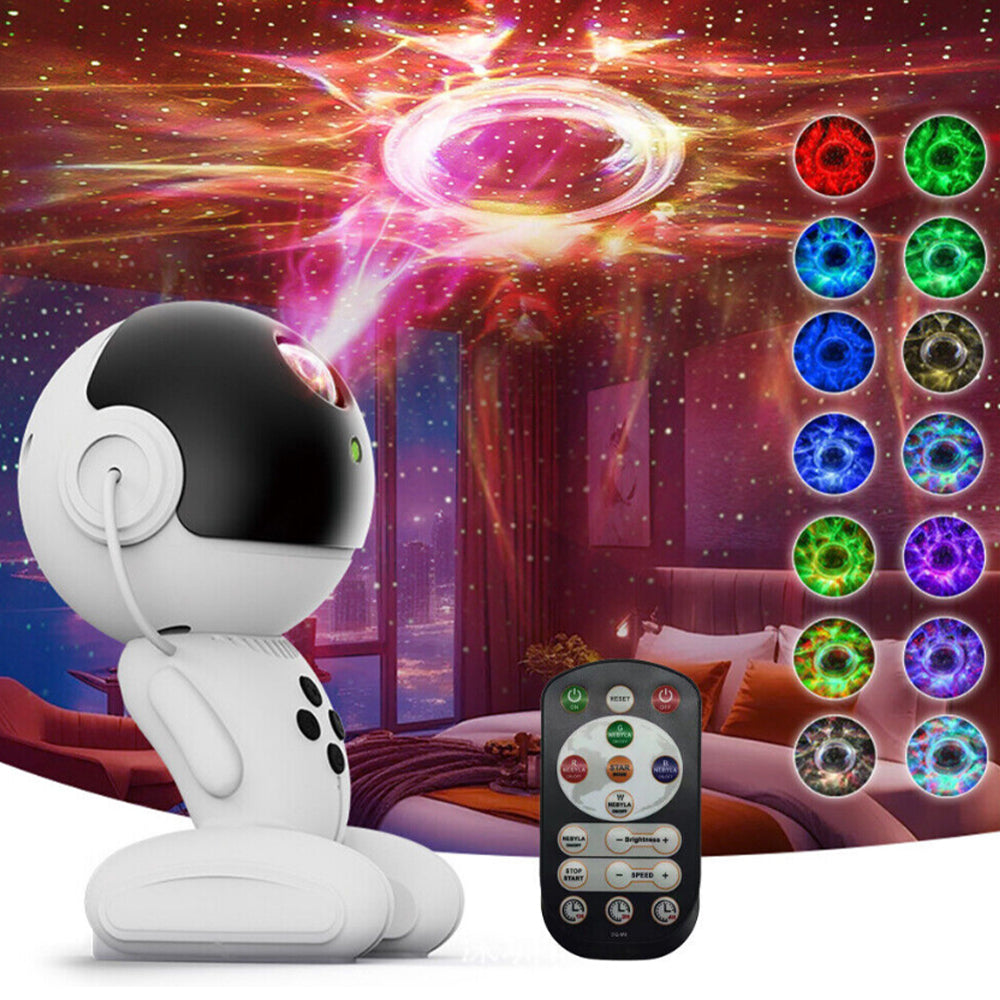 Astronaut Robot Star Galaxy Projector Starry Nebula Ceiling Projector