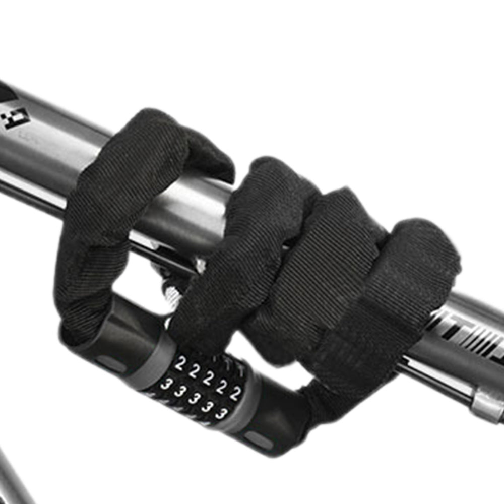 5-Digit Combination Bike Chain Lock Heavy Duty Keyless Anti-Theft Bicycle Lock