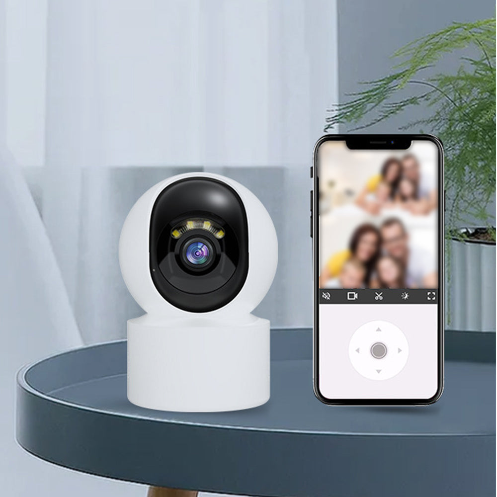 2MP WiFi Security Camera with Dual Screen and Night Vision