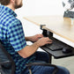 Keyboard Tray Under Desk Pull Out Computer Drawer for Typing