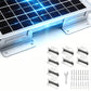 8Pcs Solar Panel Mounting Bracket Set Aluminum Alloy Solar Bracket for RV Roofs