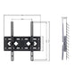 TV Wall Mount Brackets Tilt Dual Arm TV Mount with VESA 400x400mm for 26 to 65 Inch TVs
