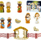 Nativity Advent Calendar for Jesus Birth Scene Blind Box