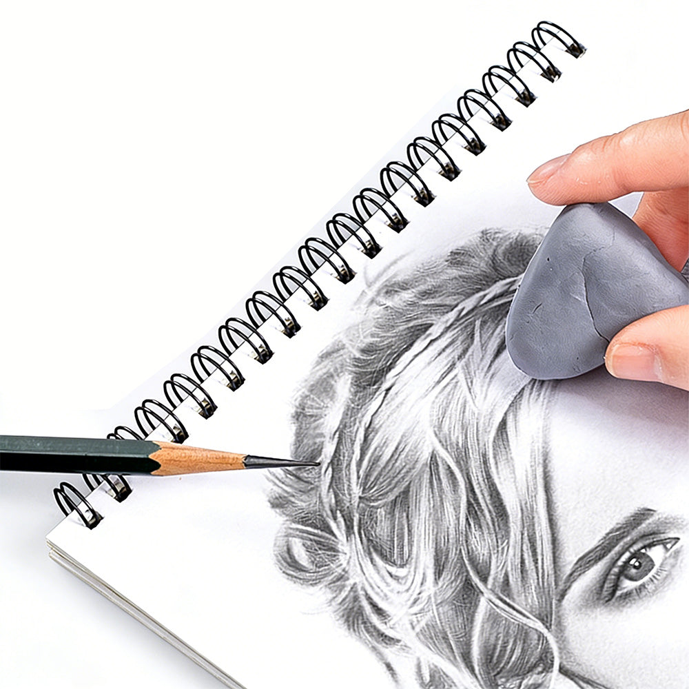 4-Pack Kneadable Art Erasers for Sketching and Drawing