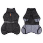 Waterproof Dog Jacket Winter Coat with Buckle and Reflective Strips-Black